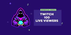 Twitch 100 İzleyici Satın Al